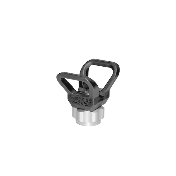 Bedford Precision Hand-Tight Reversible Tip Guard, 11/16in-F, Replacement Part for Graco and Titan